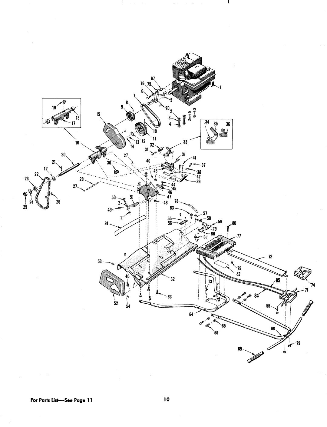 Yard-Man 1070-4 manual 