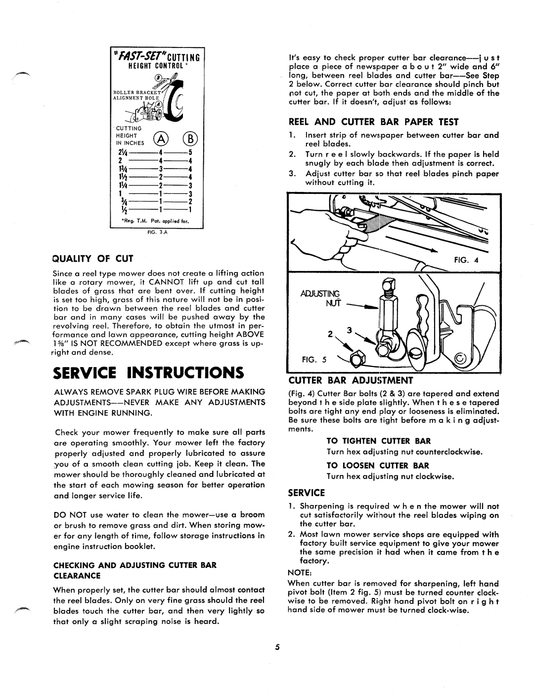 Yard-Man 1070-4 manual 