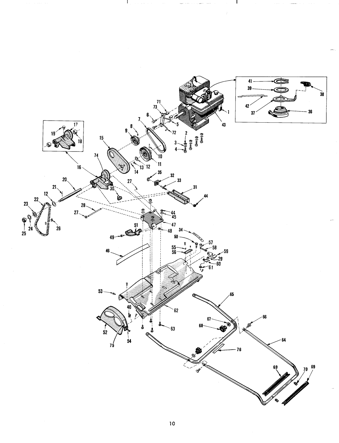 Yard-Man 1070-8 manual 