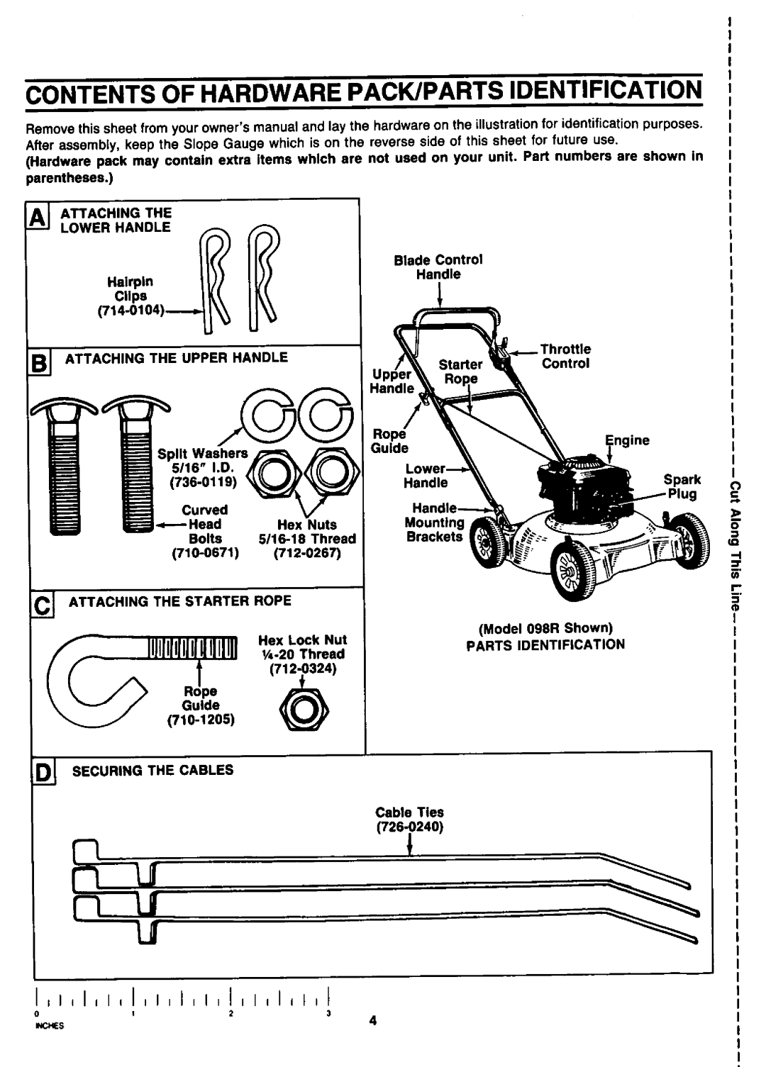 Yard-Man 111108R, 111098R manual 