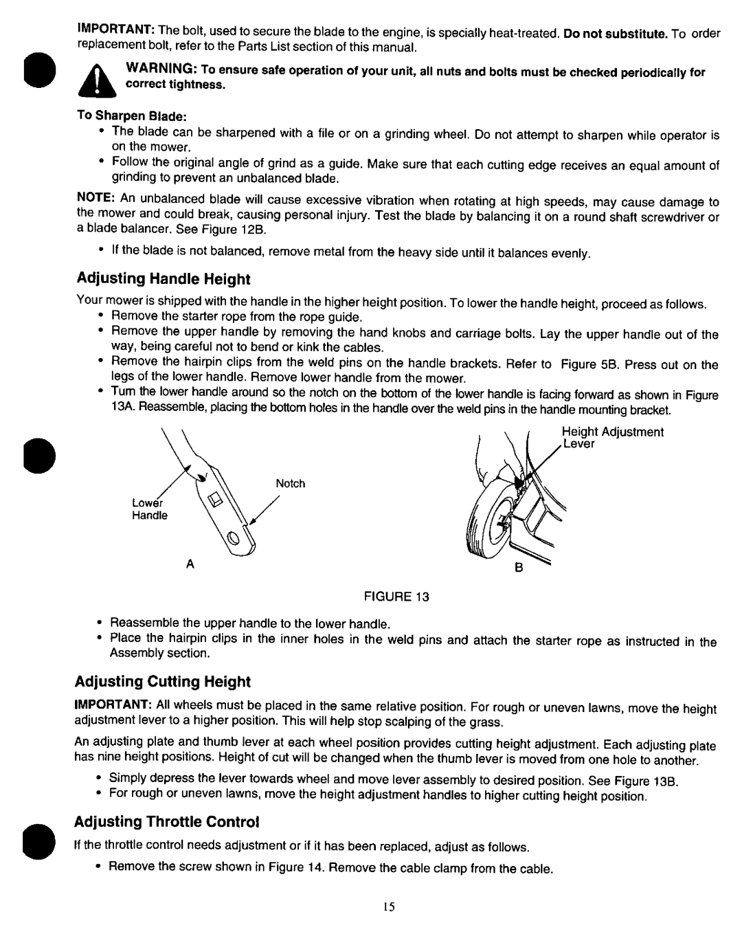 Yard-Man 11A-549C401 manual 