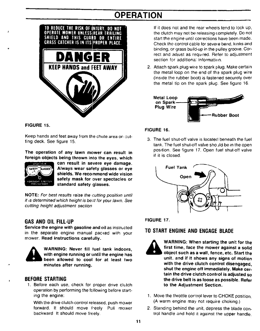 Yard-Man 120874R manual 