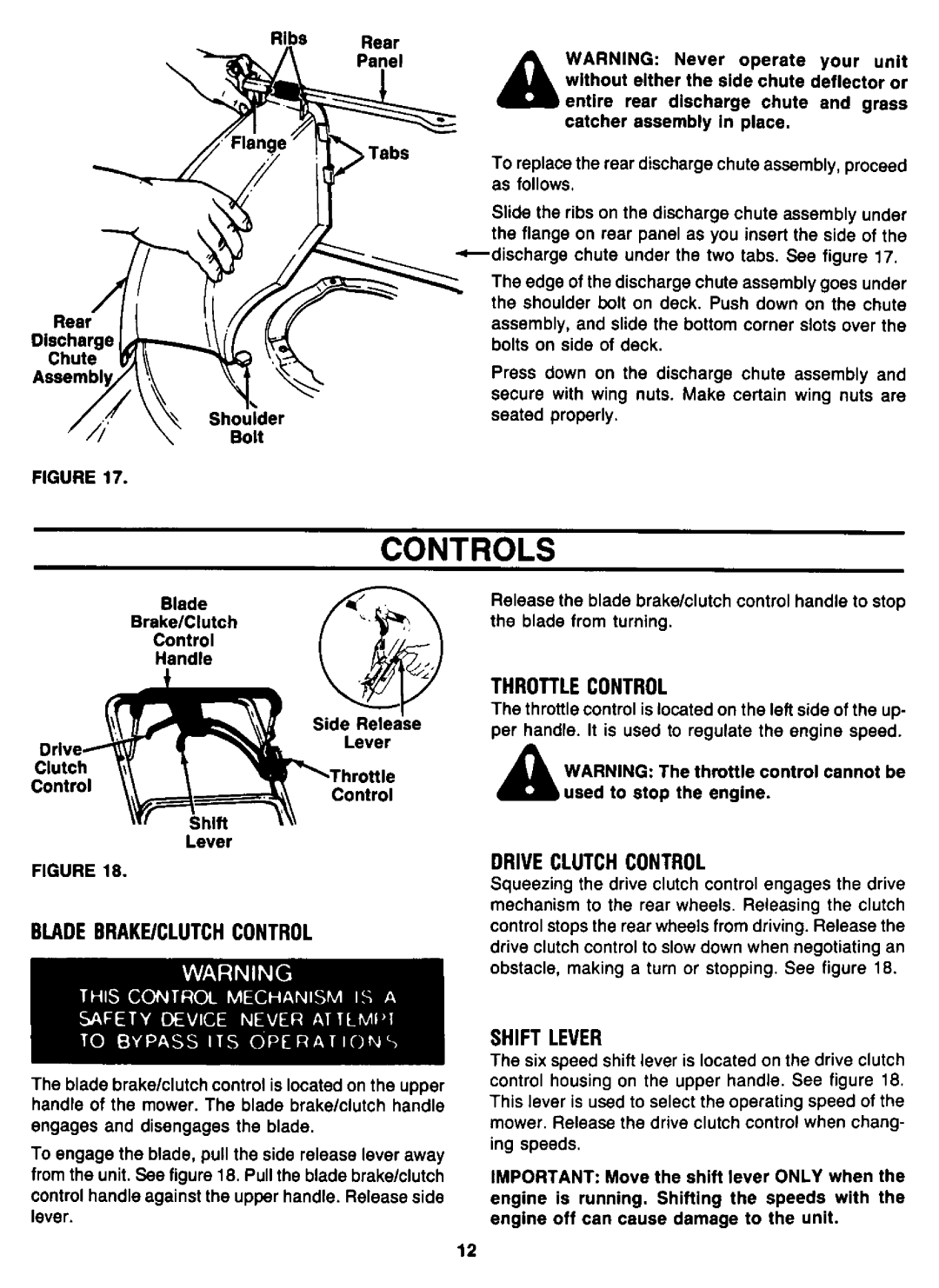 Yard-Man 120898B manual 