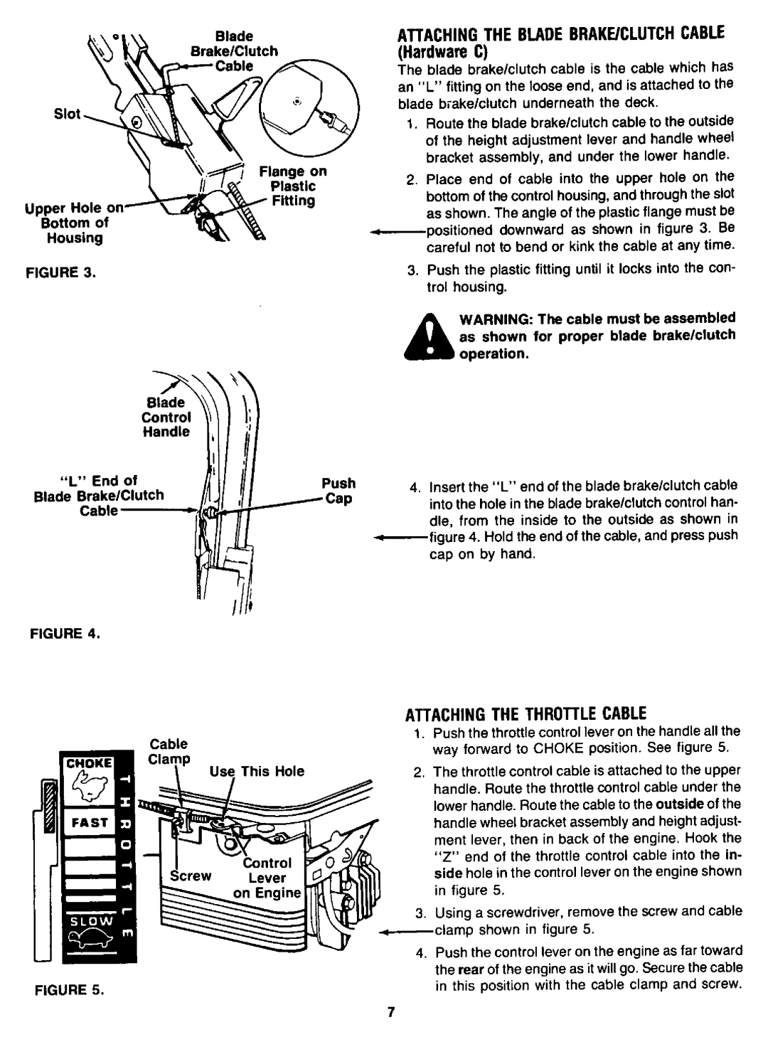 Yard-Man 120898B manual 