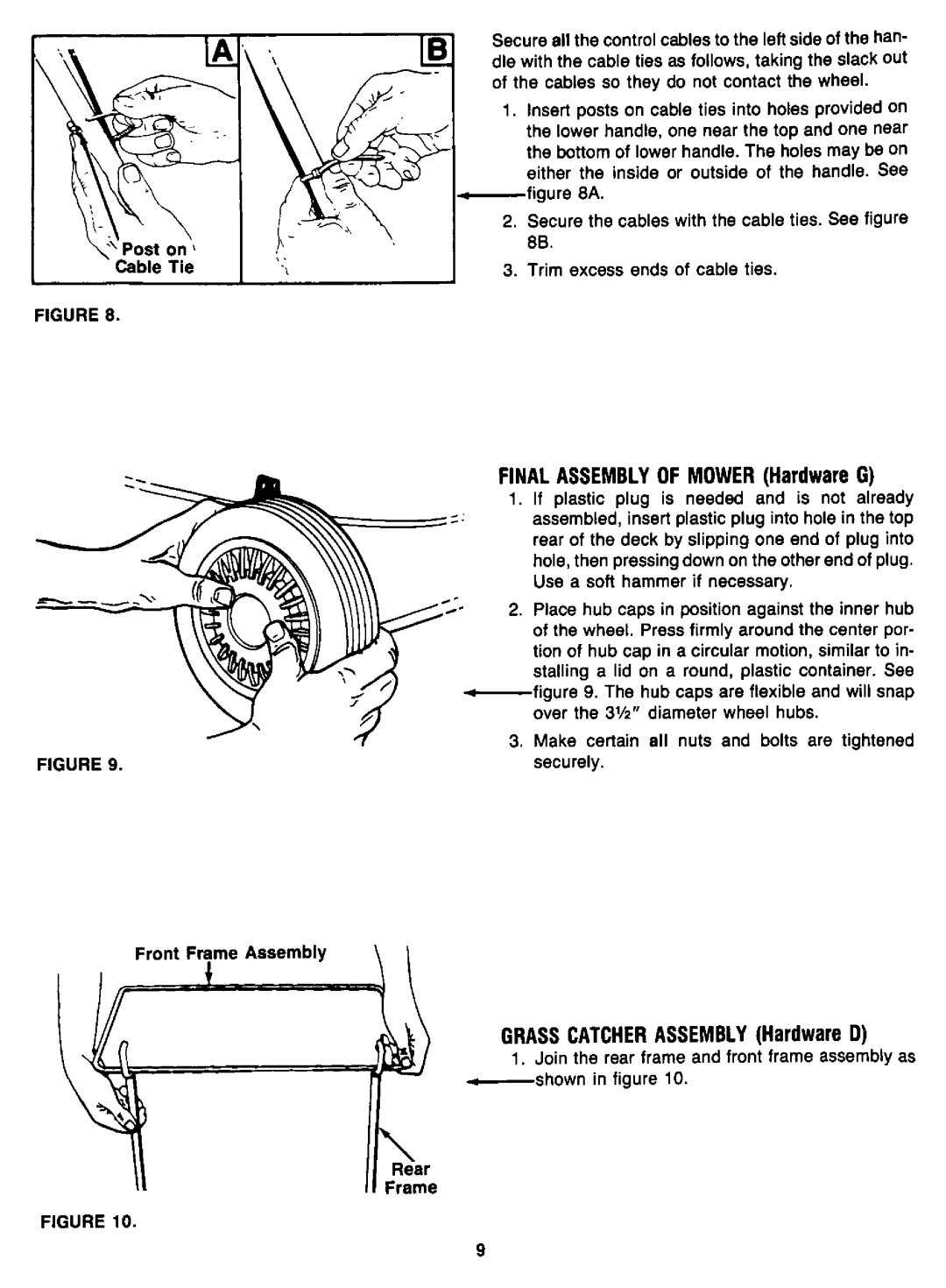 Yard-Man 120898B manual 