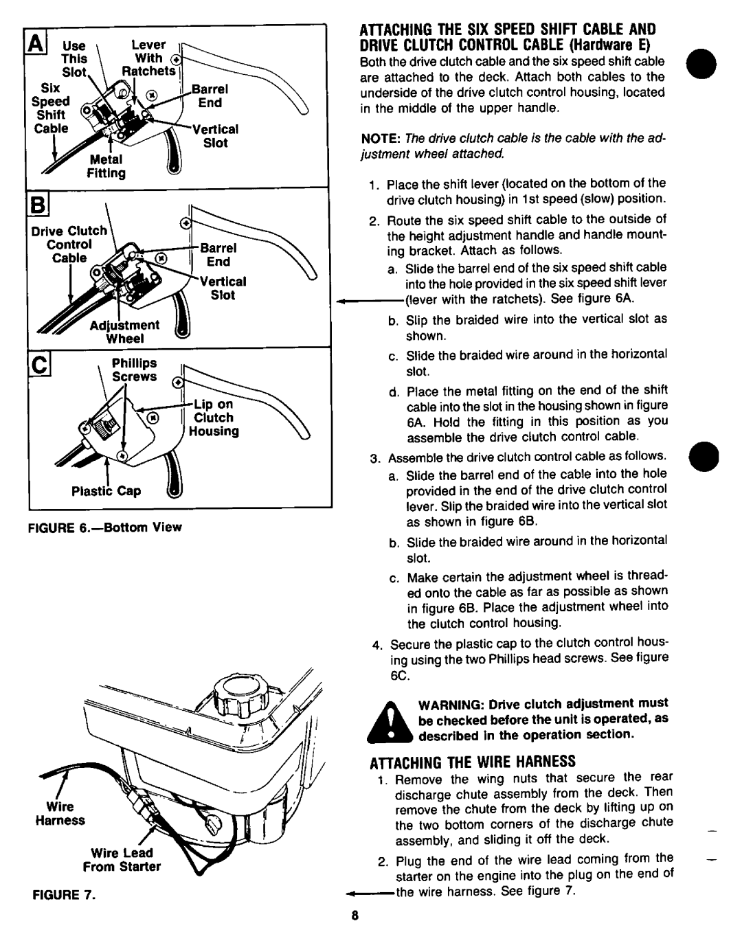 Yard-Man 120898E manual 