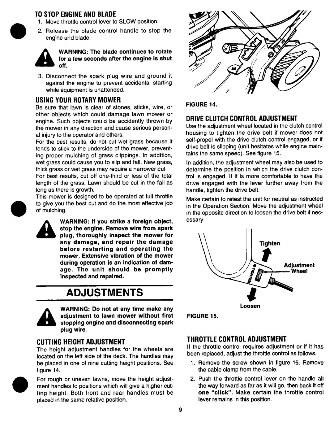 Yard-Man 122118R manual 