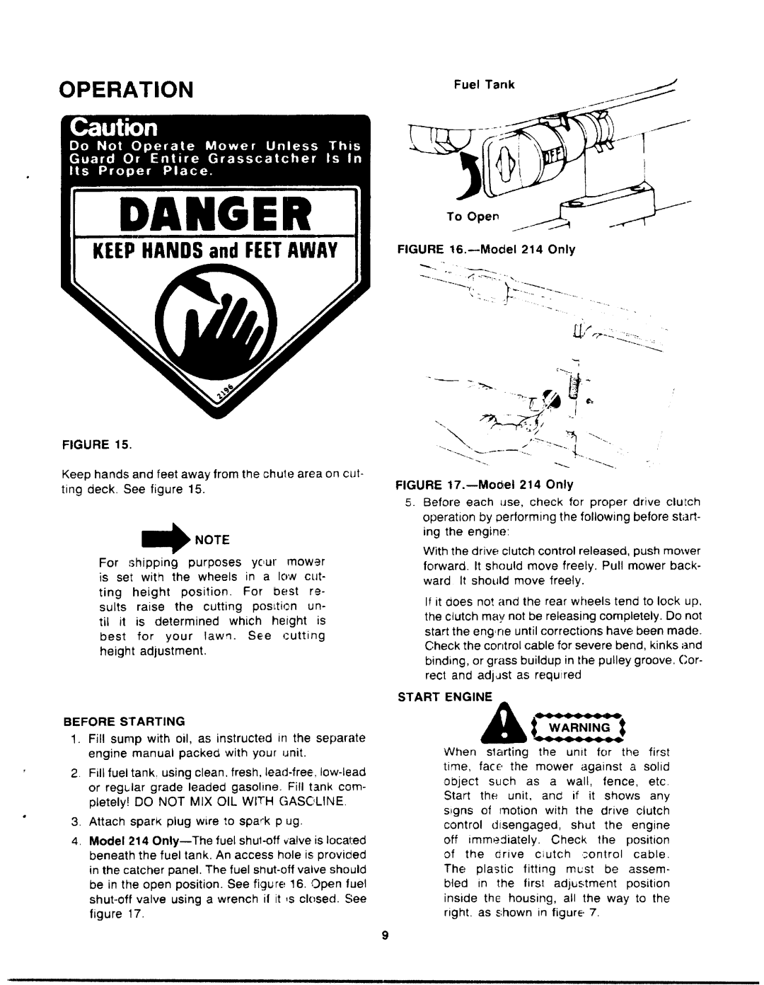 Yard-Man 12213C, 12214C manual 