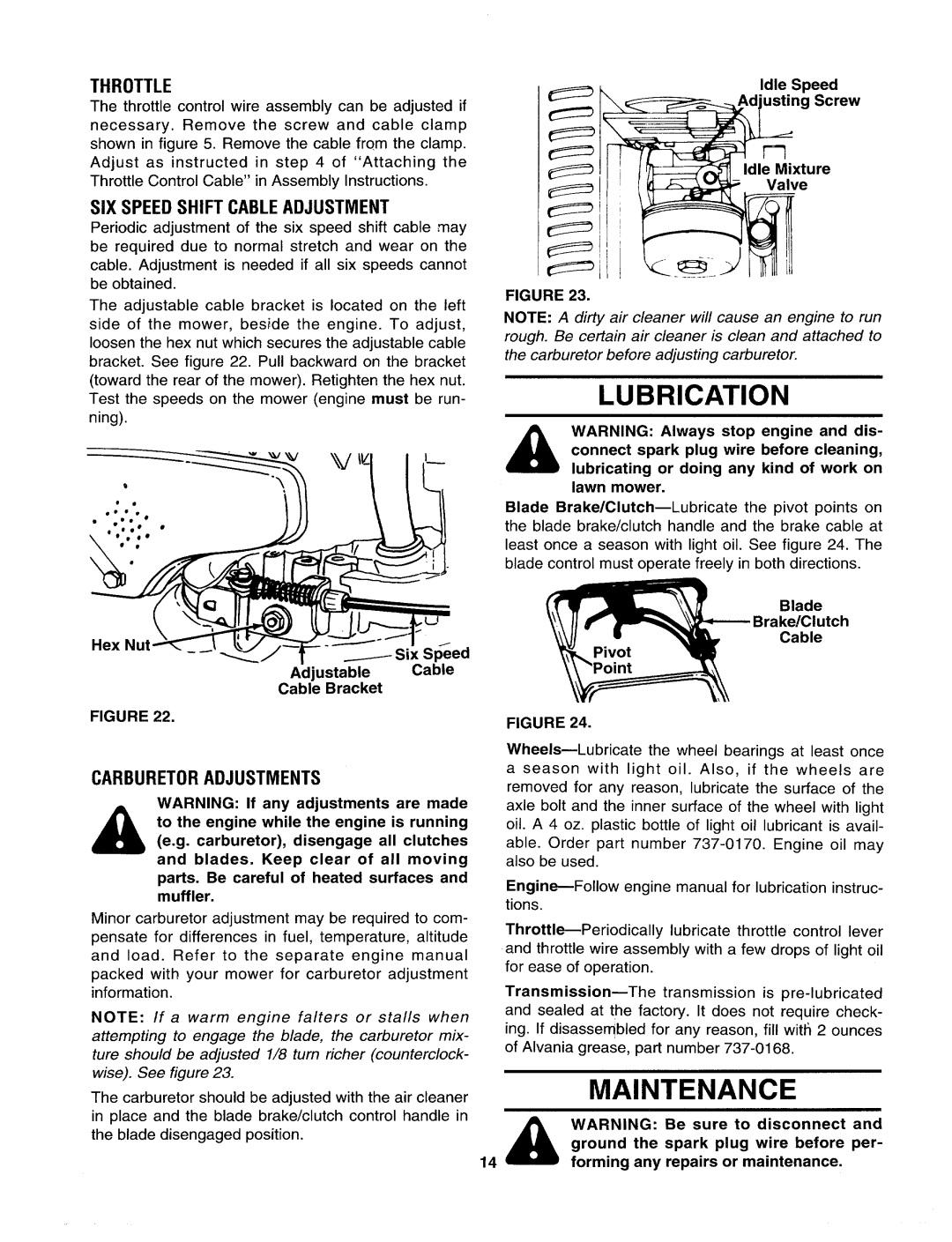 Yard-Man 122898B manual 