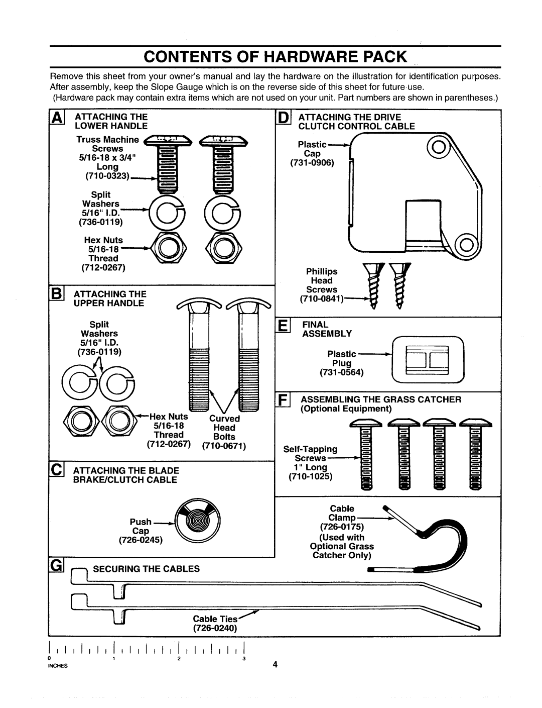 Yard-Man 122898B manual 