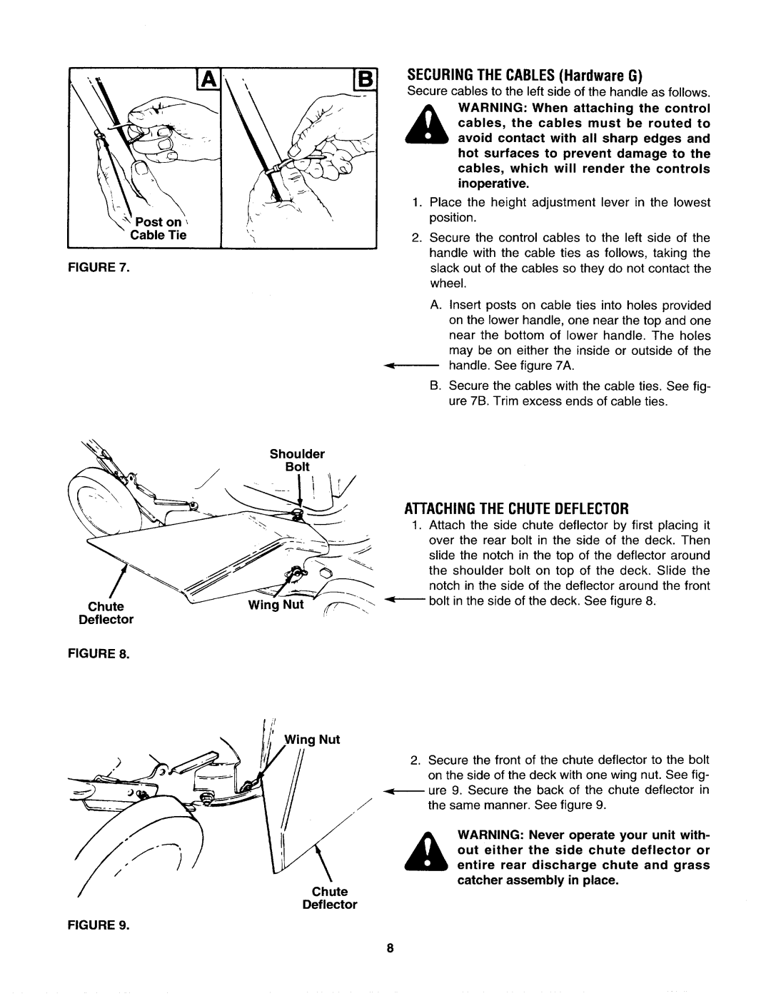 Yard-Man 122898B manual 