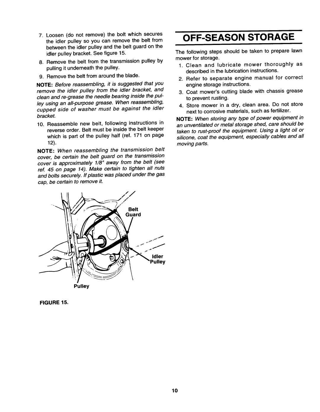 Yard-Man 123-246C401 manual 