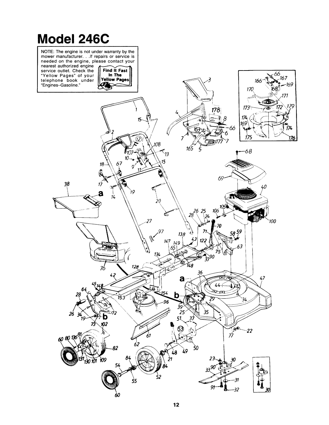 Yard-Man 123-246C401 manual 