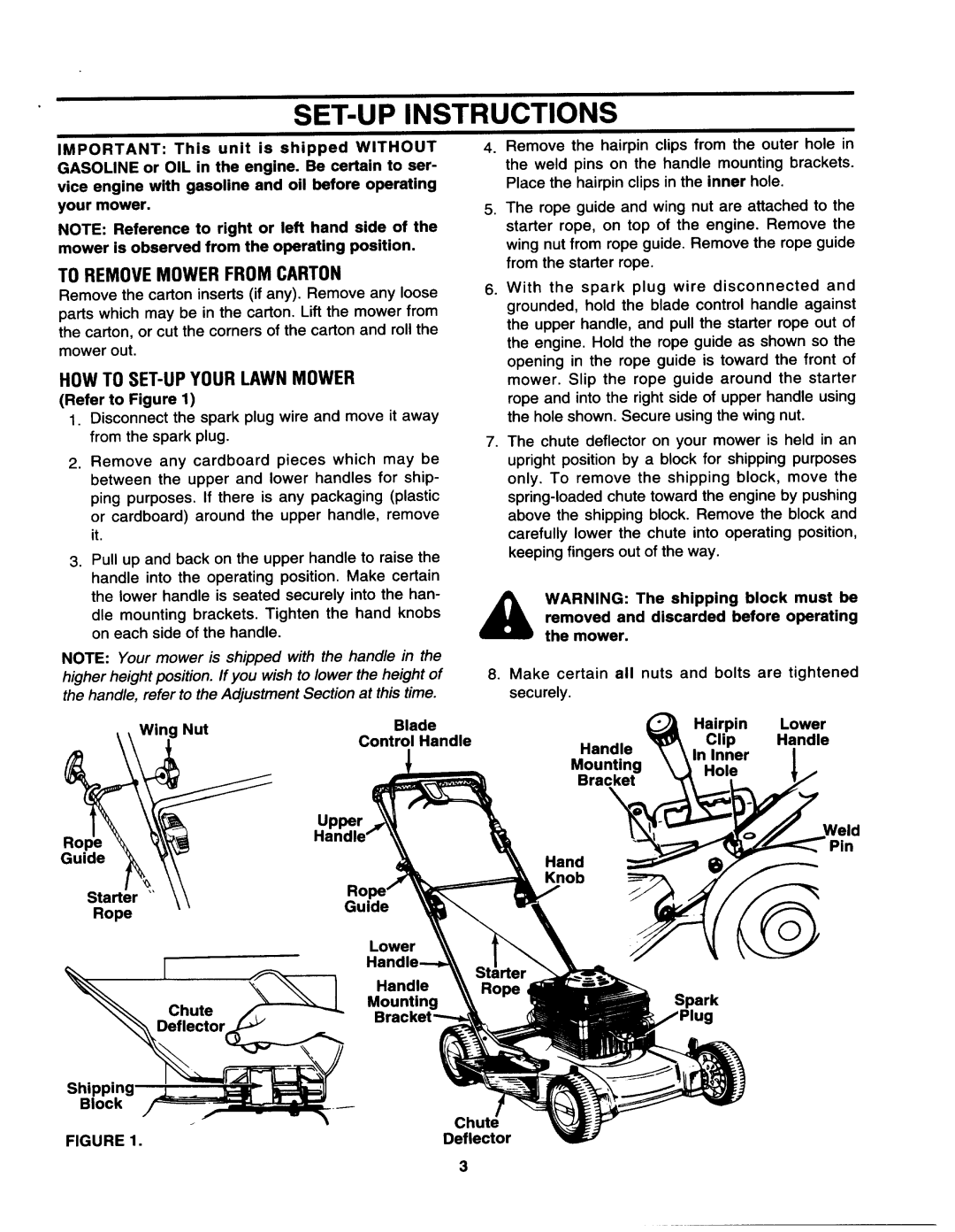 Yard-Man 123-246C401 manual 