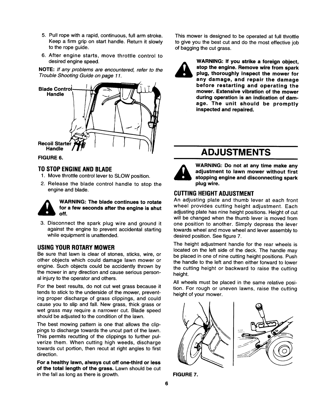 Yard-Man 123-246C401 manual 