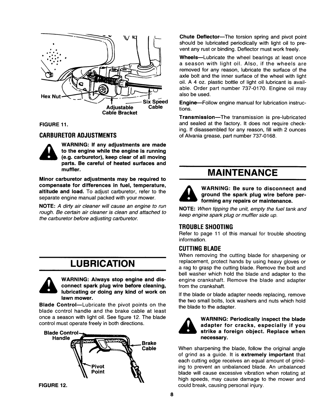 Yard-Man 123-246C401 manual 