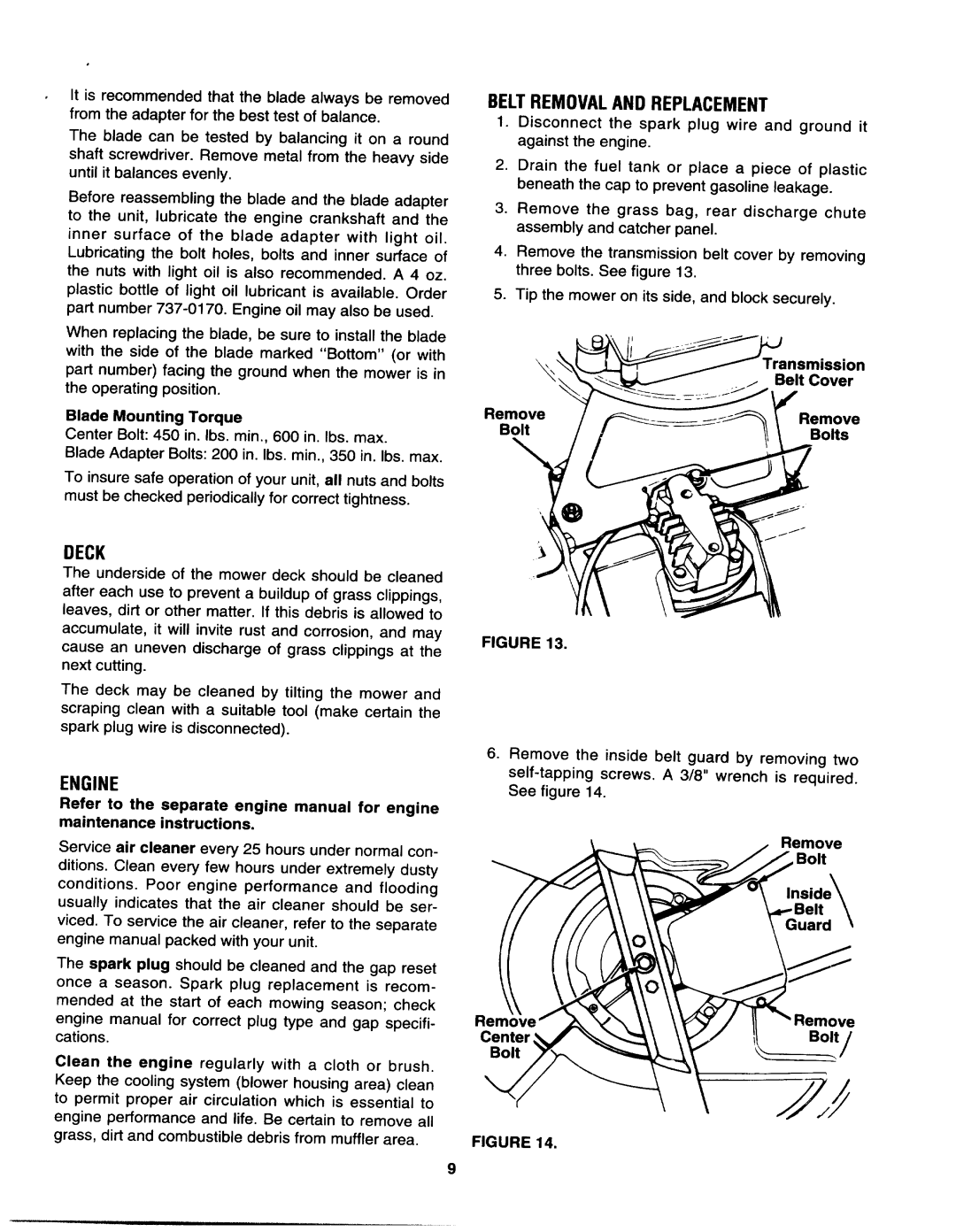 Yard-Man 123-246C401 manual 