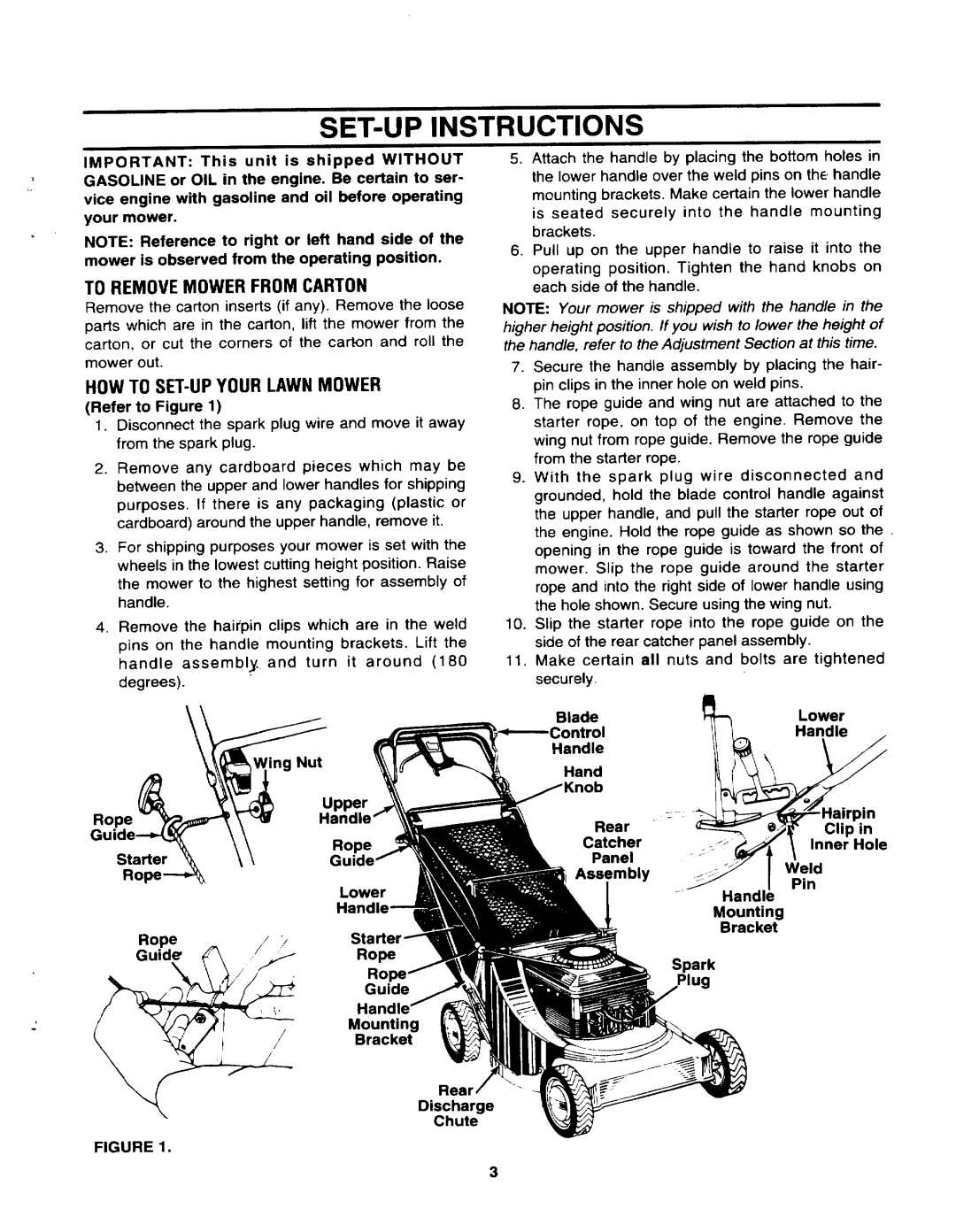 Yard-Man 123-848F401 manual 