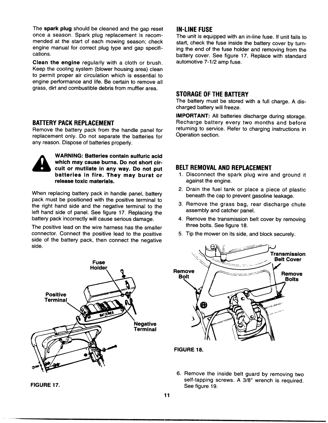 Yard-Man 123E848G401 manual 