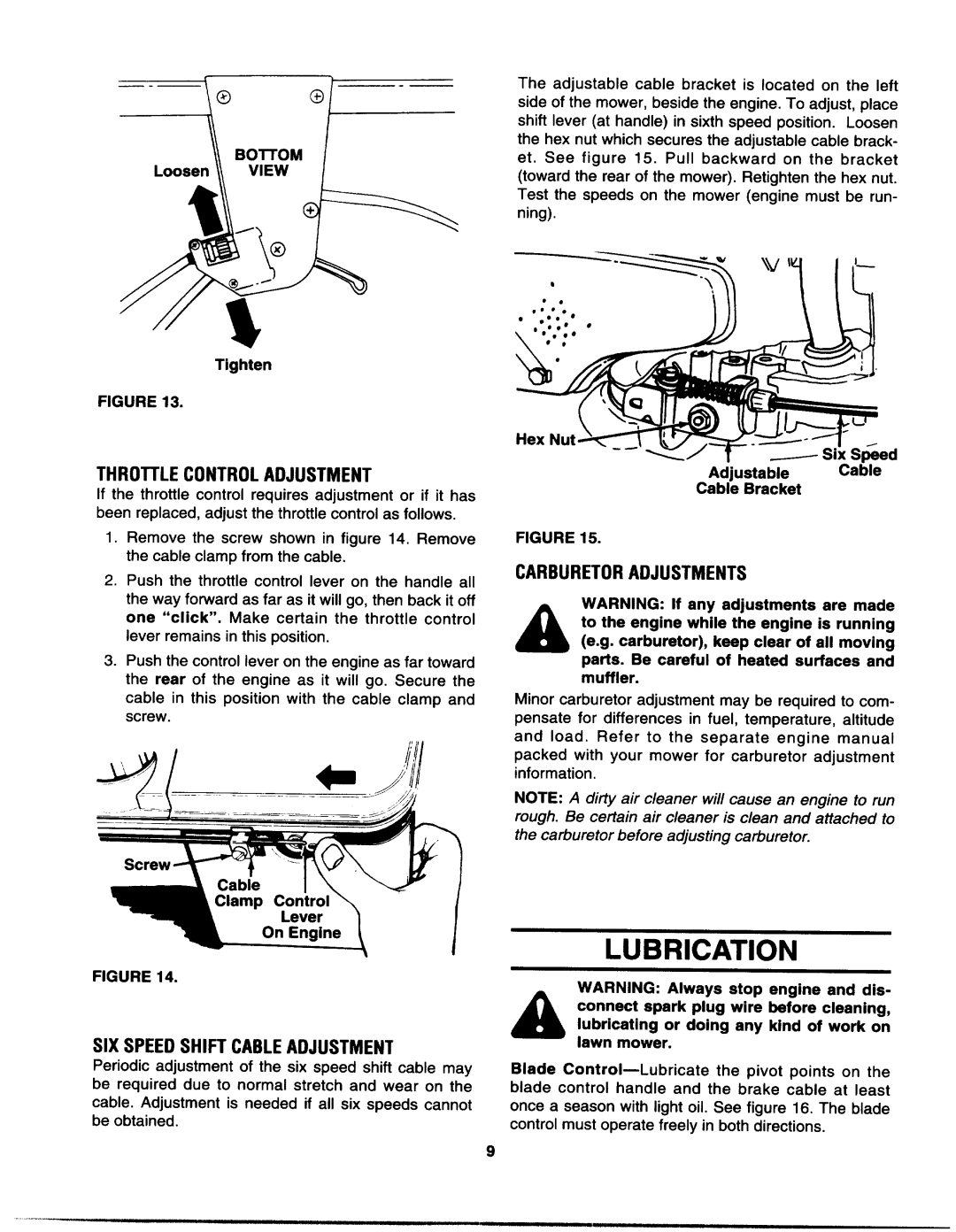 Yard-Man 123E848G401 manual 