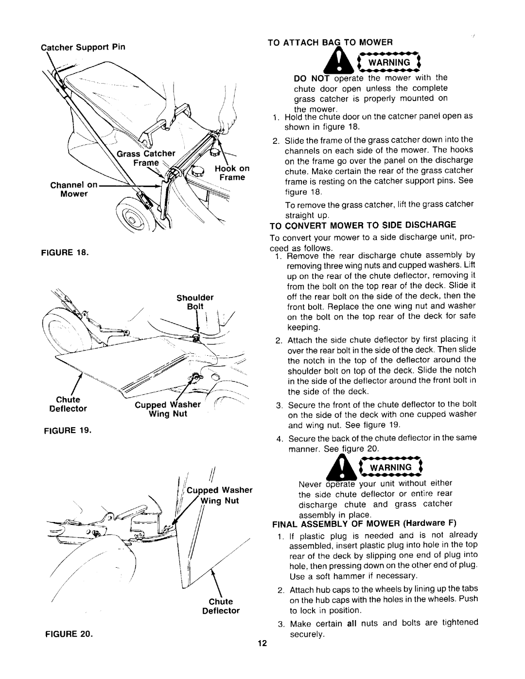 Yard-Man 12871-8, 12872-8 manual 