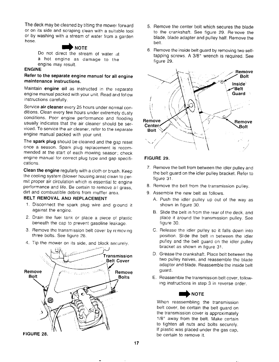 Yard-Man 12872-8, 12871-8 manual 