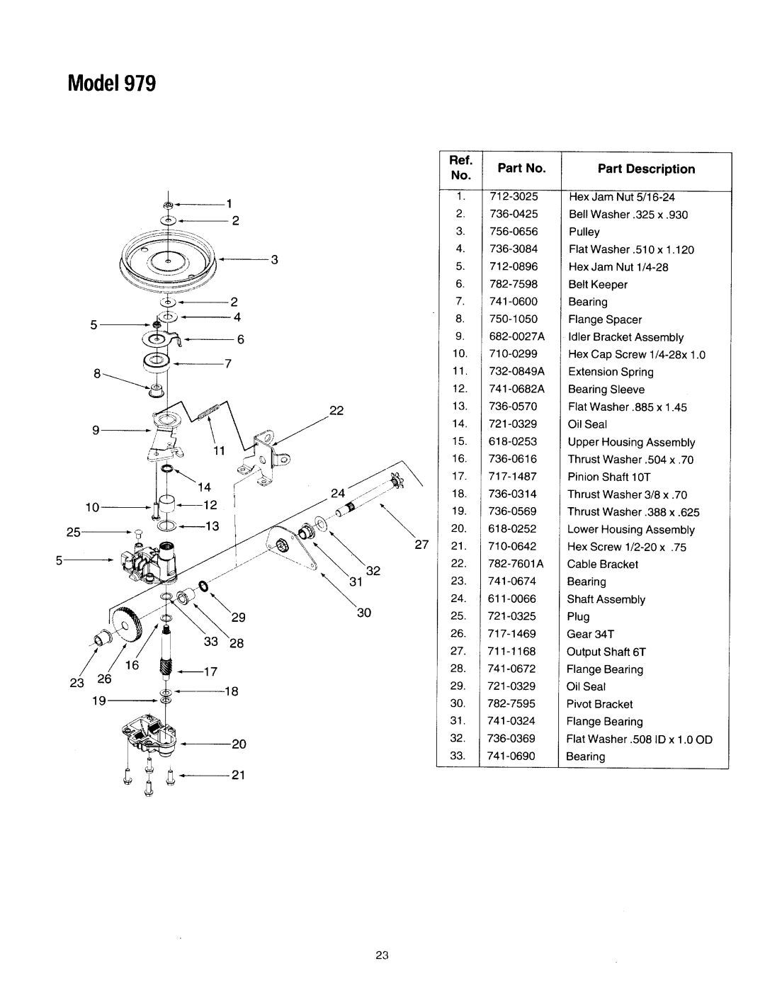 Yard-Man 12A-979L401 manual 