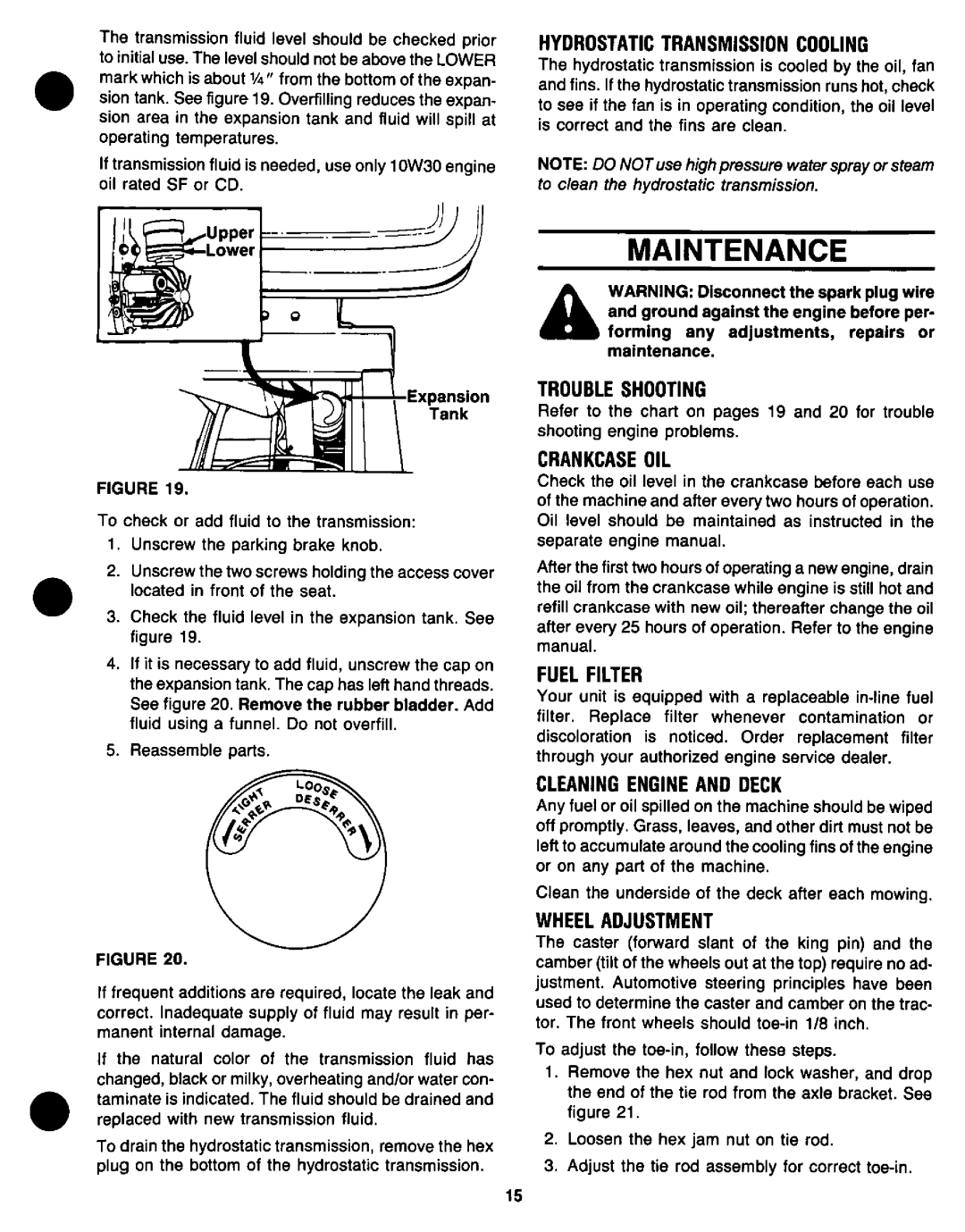 Yard-Man 130704F manual 