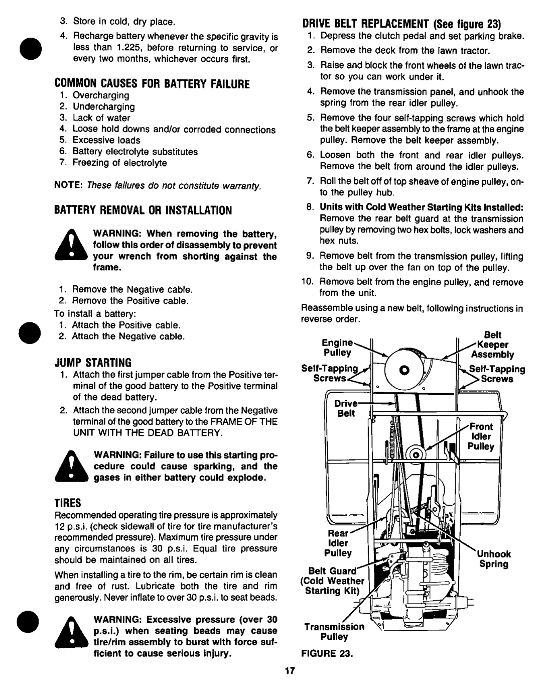 Yard-Man 130704F manual 