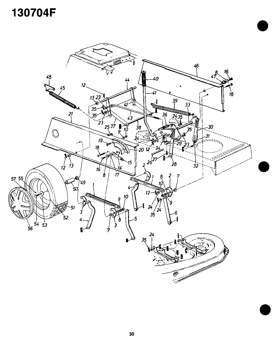 Yard-Man 130704F manual 