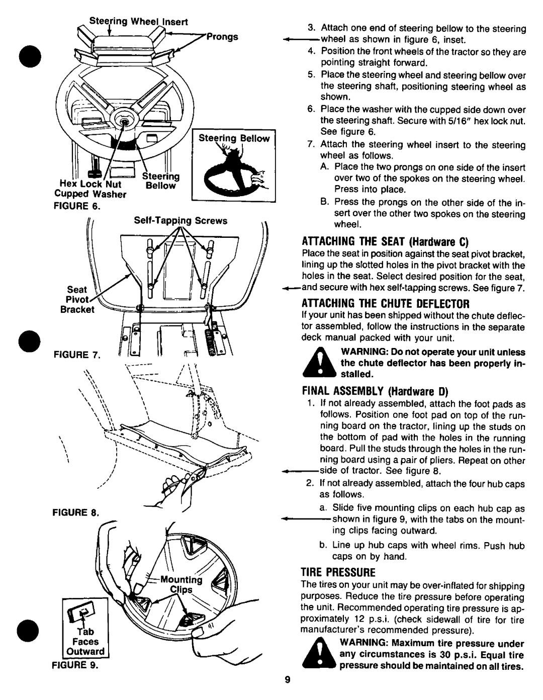 Yard-Man 130704F manual 