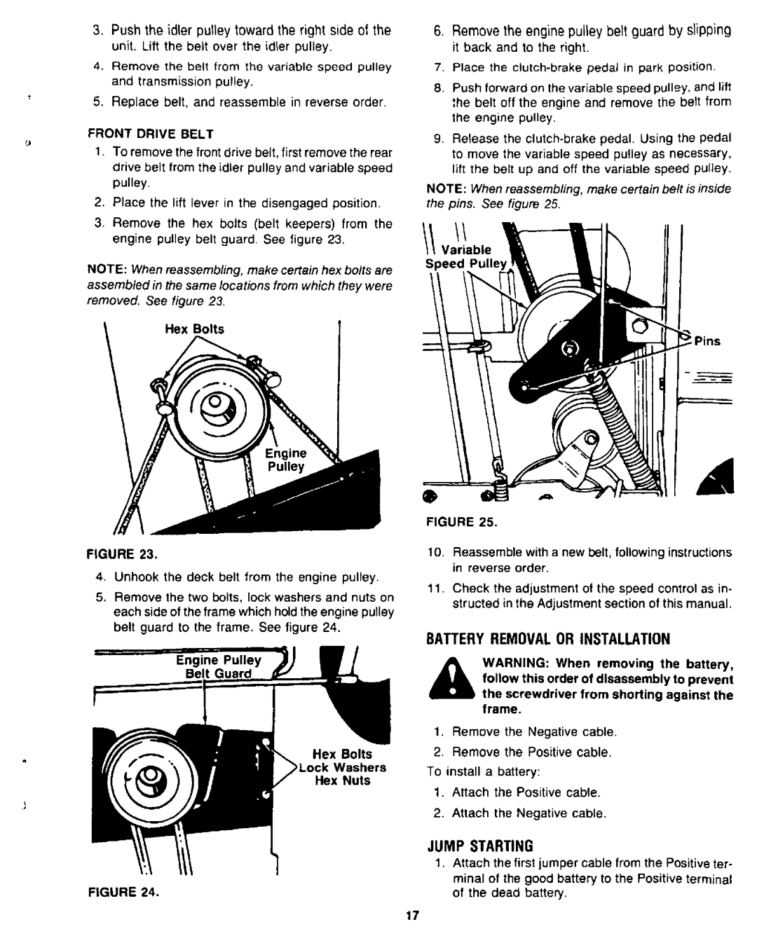 Yard-Man 130754F manual 