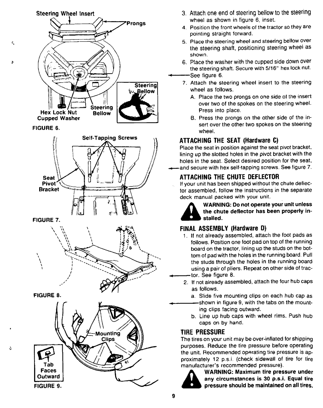 Yard-Man 130754F manual 