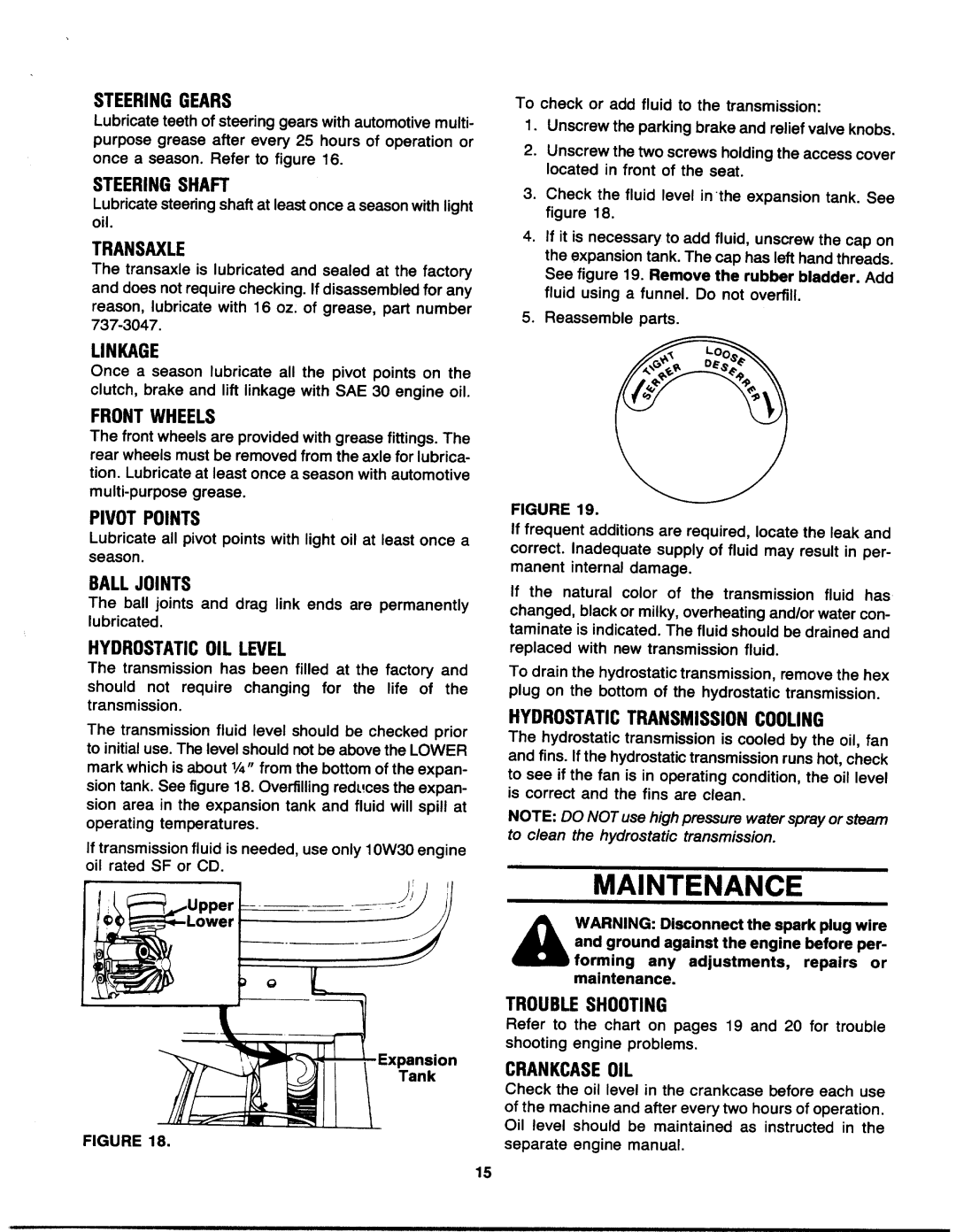 Yard-Man 130824H manual 