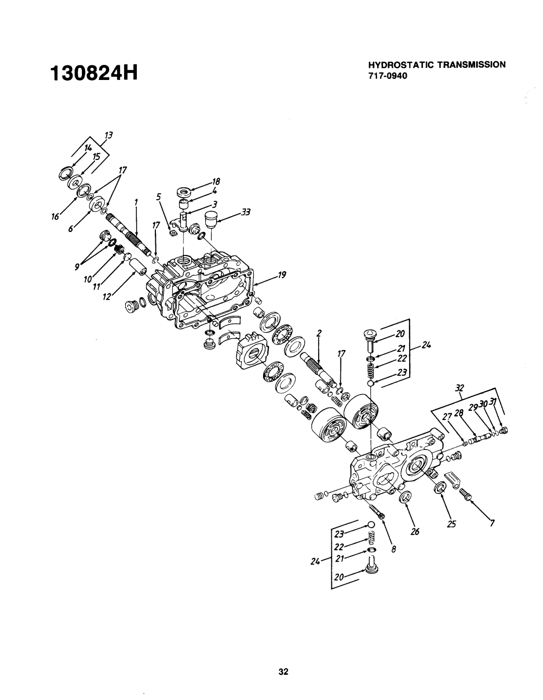 Yard-Man 130824H manual 