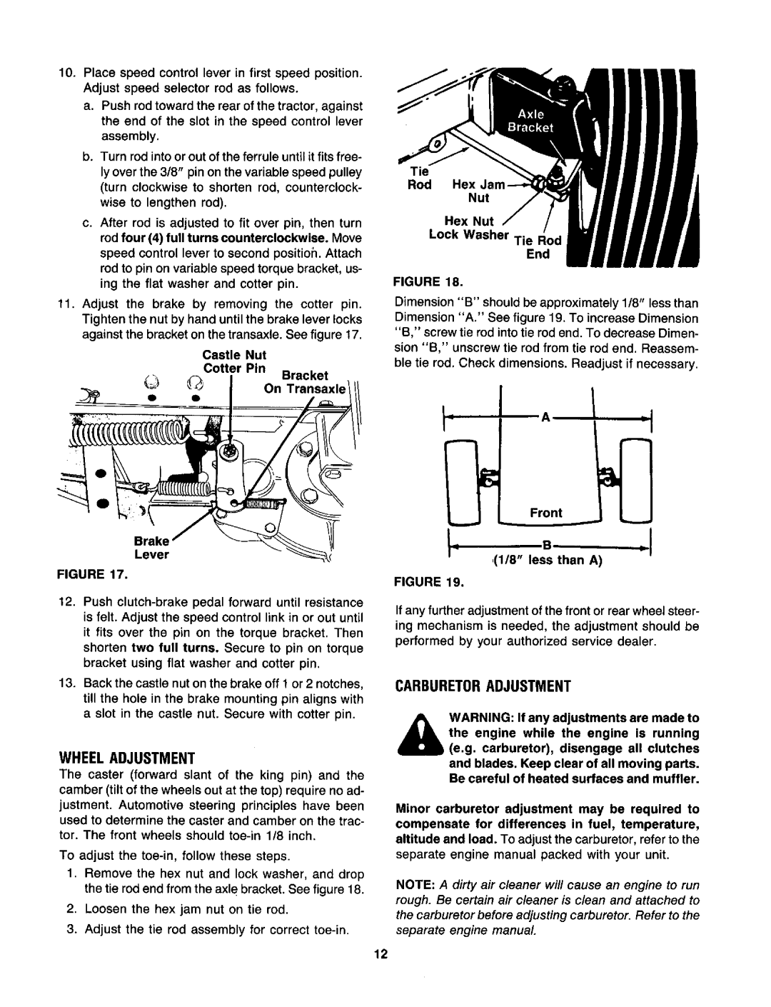 Yard-Man 131754F, 131784G manual 