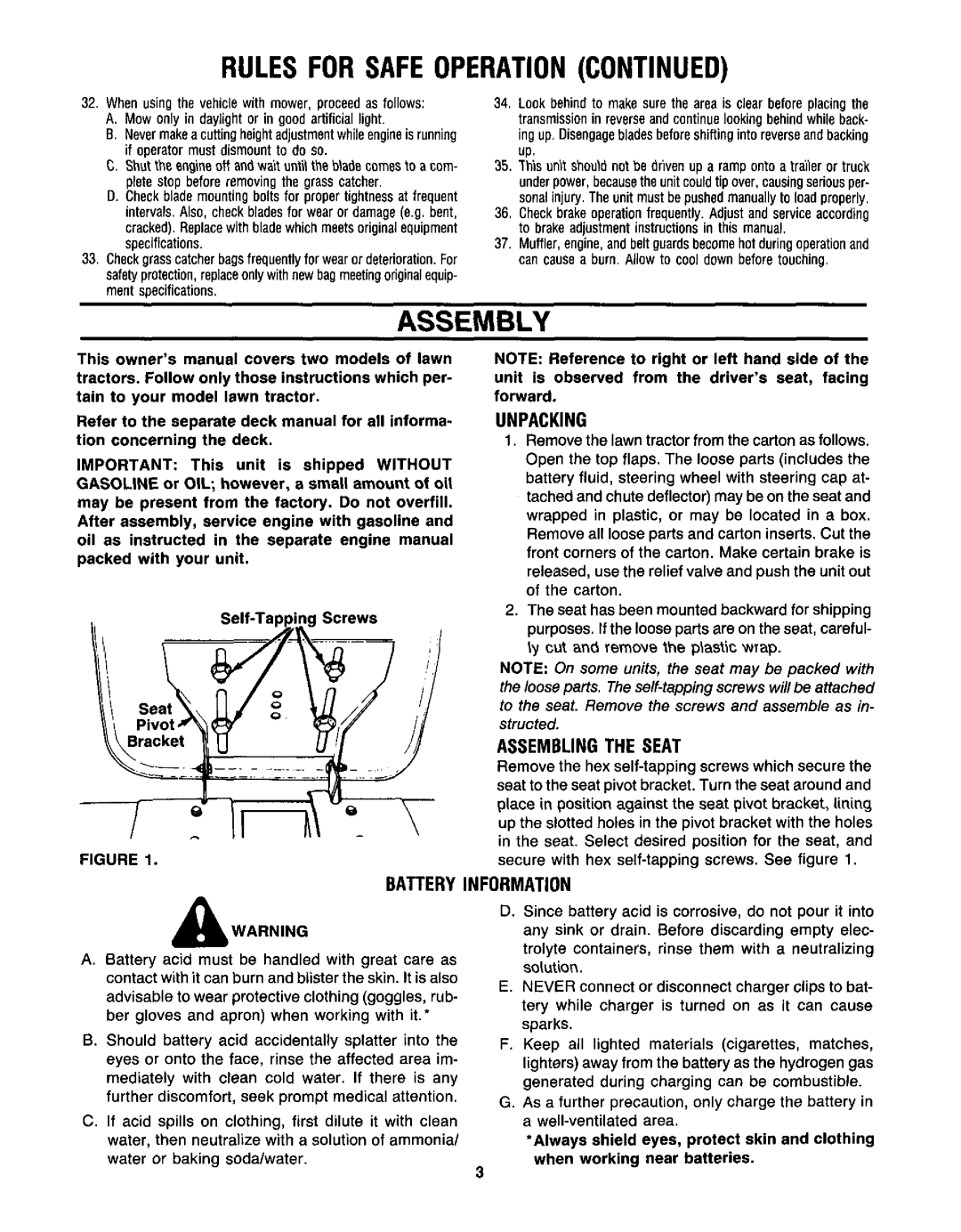 Yard-Man 131784G, 131754F manual 