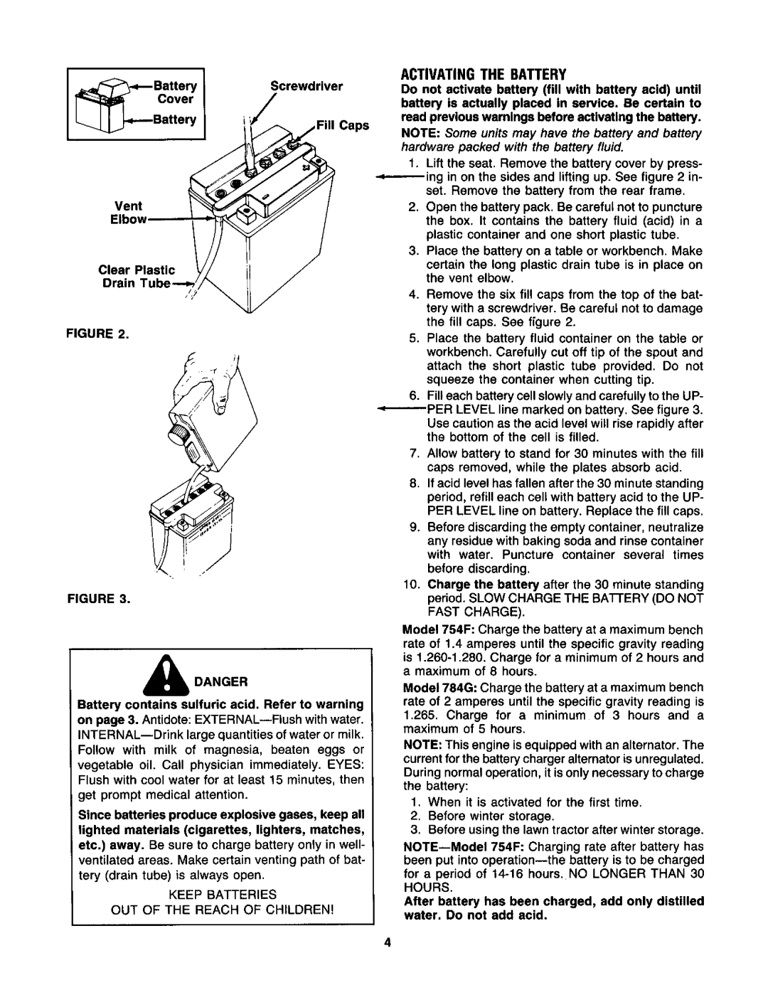 Yard-Man 131754F, 131784G manual 