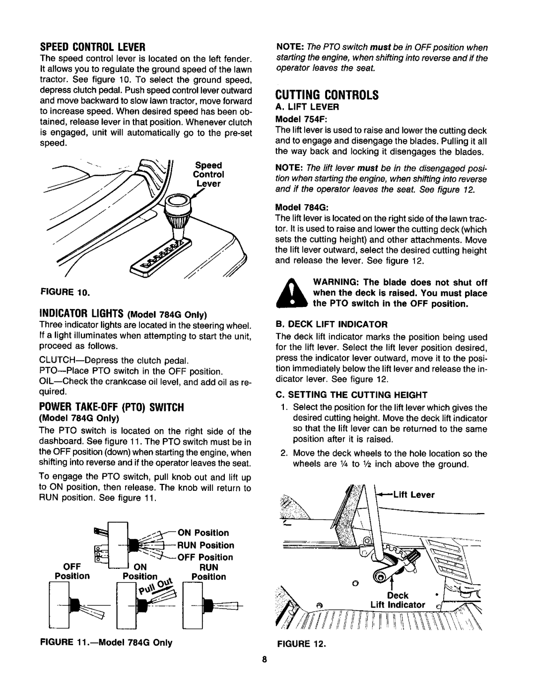 Yard-Man 131754F, 131784G manual 