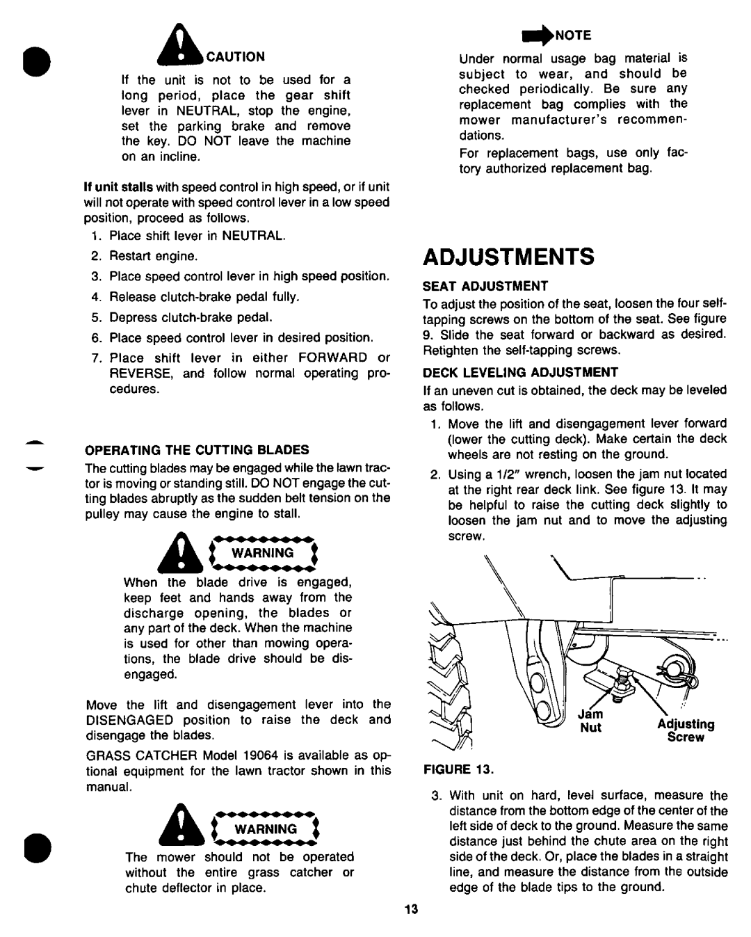 Yard-Man 13357-9 manual 