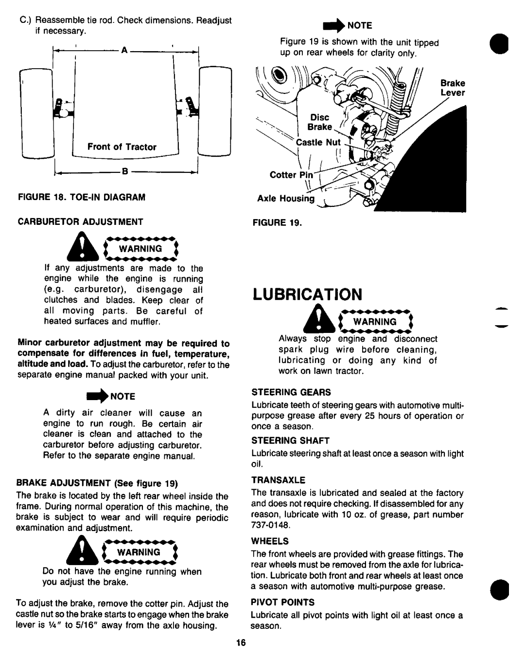 Yard-Man 13357-9 manual 