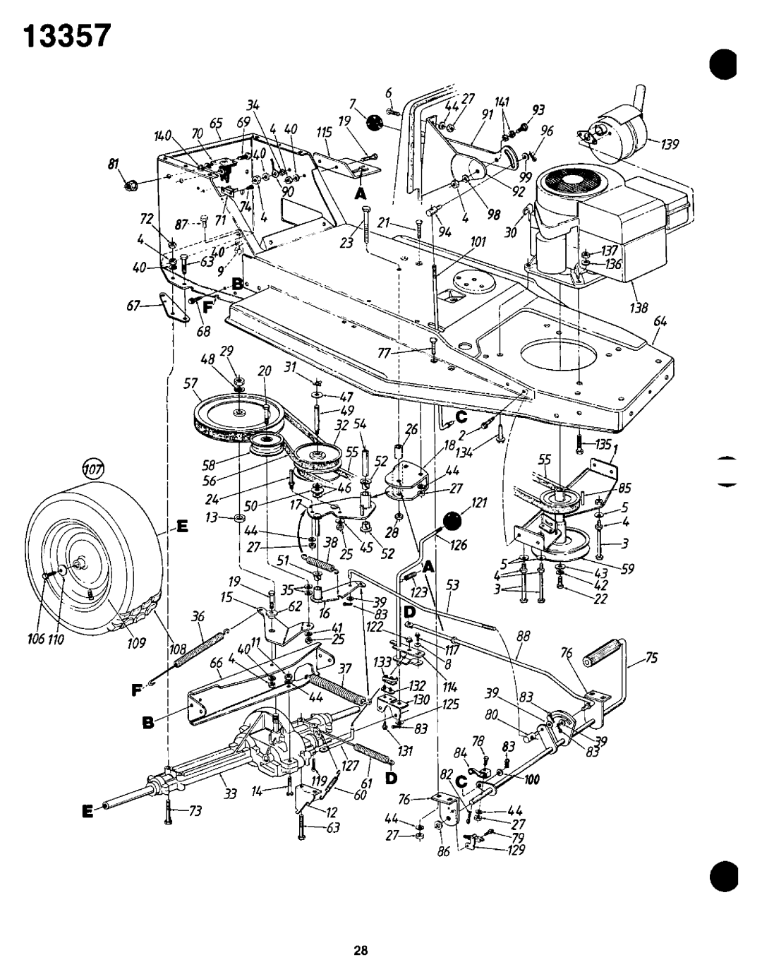 Yard-Man 13357-9 manual 