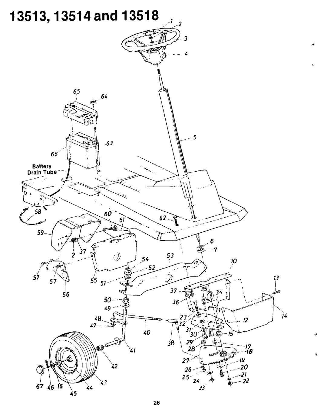 Yard-Man 13513L, 13514L, 13518L manual 