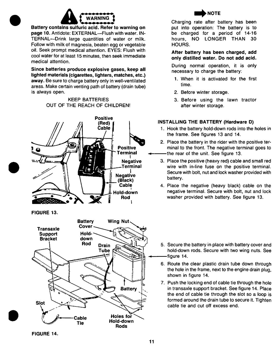 Yard-Man 13504-8, 13518-8 manual 