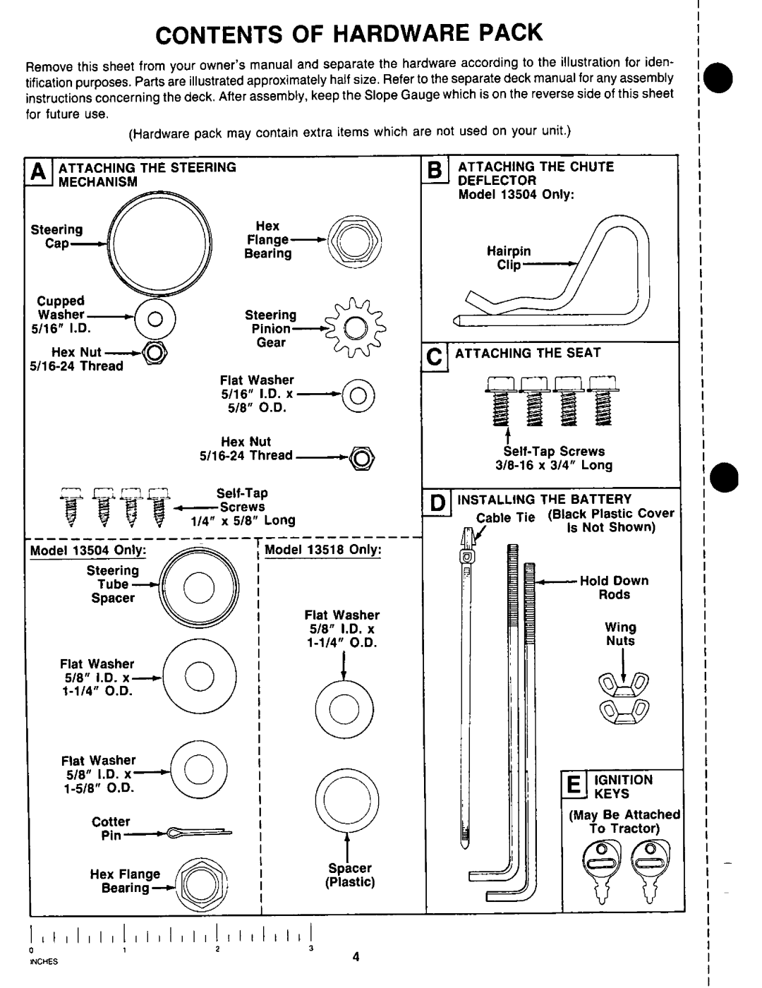 Yard-Man 13518-8, 13504-8 manual 