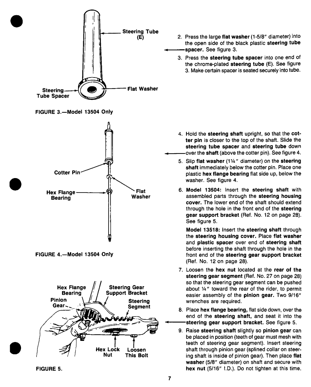 Yard-Man 13504-8, 13518-8 manual 