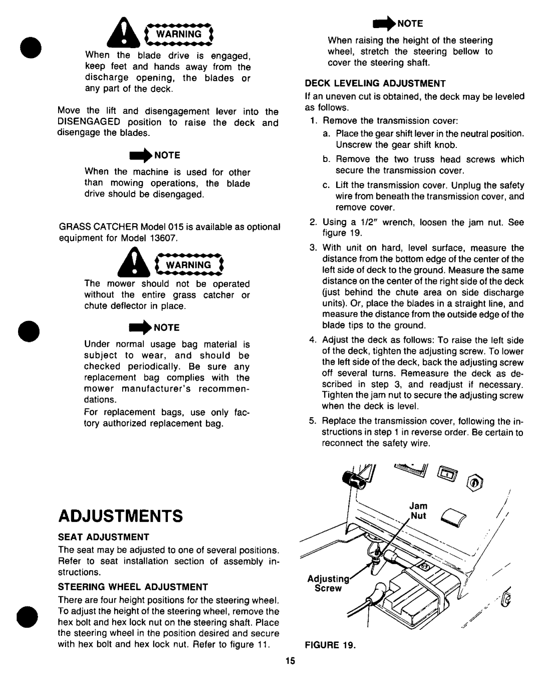 Yard-Man 135607-7, 13607-7, 13565-7 manual 