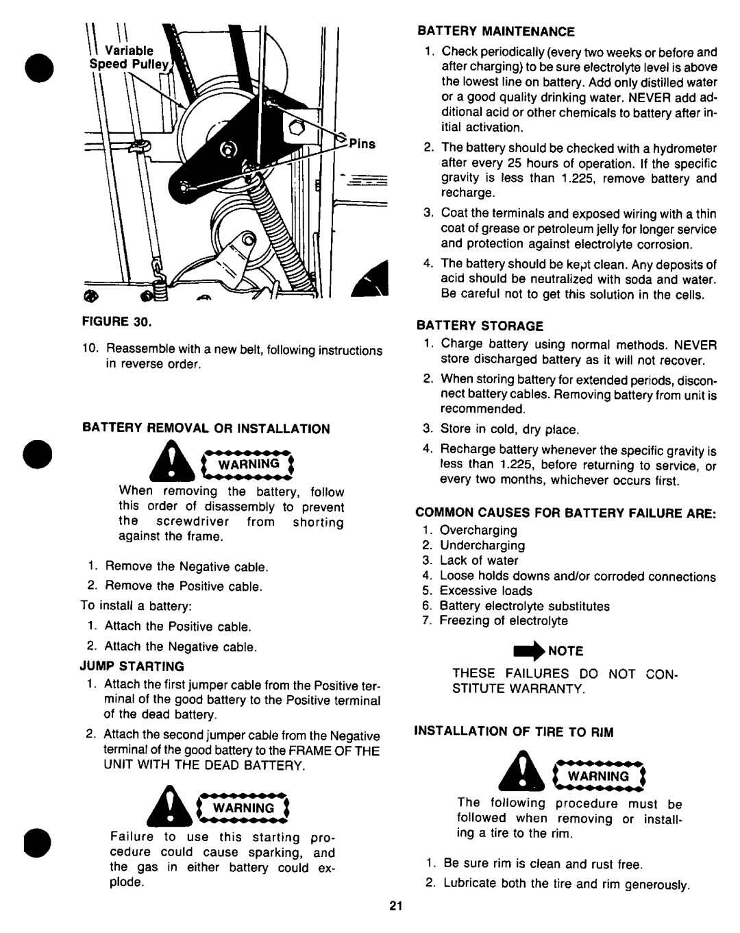 Yard-Man 135607-7, 13607-7, 13565-7 manual 