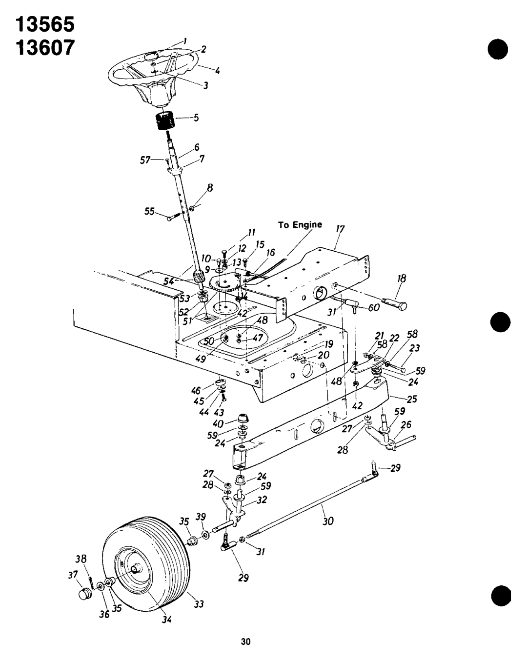 Yard-Man 135607-7, 13607-7, 13565-7 manual 