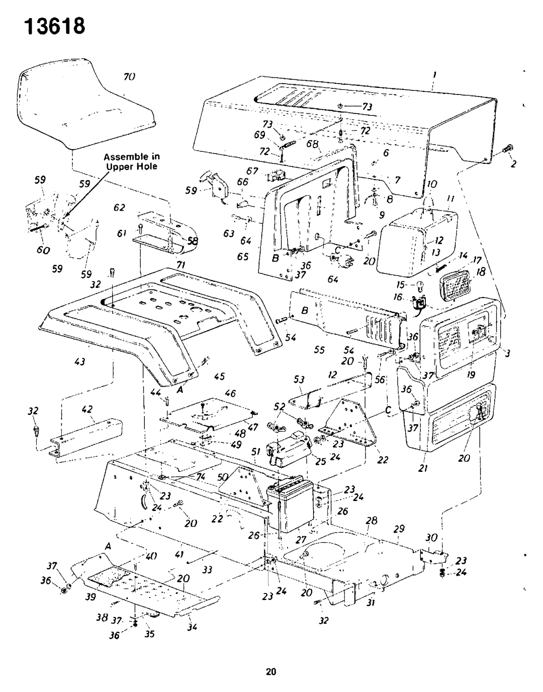 Yard-Man 13618SP manual 